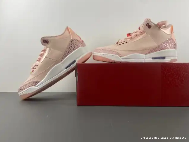 Official Maikesneakers 3 Jordan HJ0178-600 Valentines Air (W) Day 0611